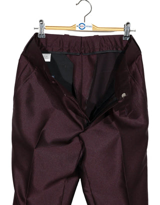 Tonic Suit | Mod Fashion Burgundy Tonic Suit
