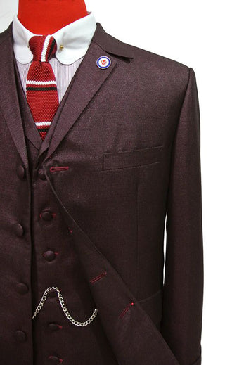 Men's Tonic 3 Piece Suit – Classic Notch Lapel