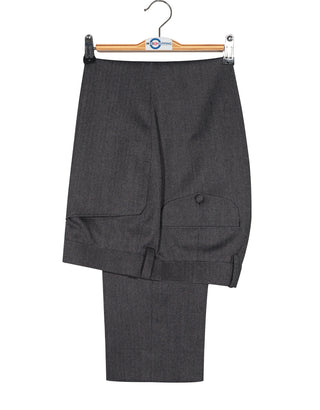 Mod & Vintage-Style Herringbone 3-Piece Suits