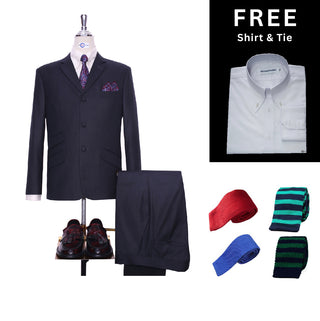 Charcoal Grey 2 Piece Suit Packet 