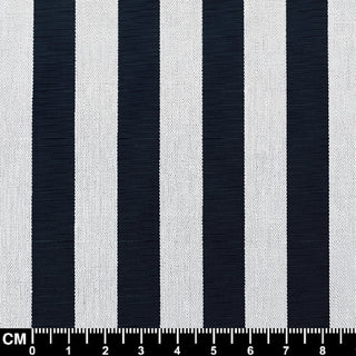 Dark Navy and White Stripe 863