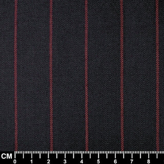 Black & Red Stripe 2-Piece Suit for Men