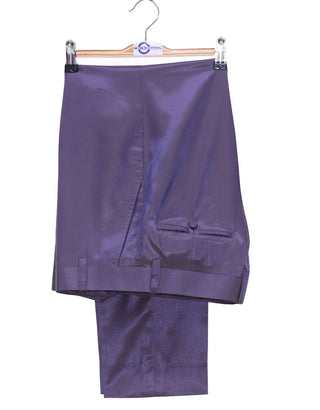 Brown and Purple Two Tone Trouser