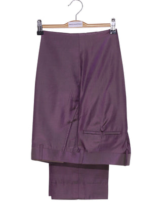 Grape And Yellow Two Tone Suit