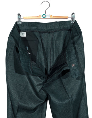 Green Glen Plaid Check Suit in side Trouser