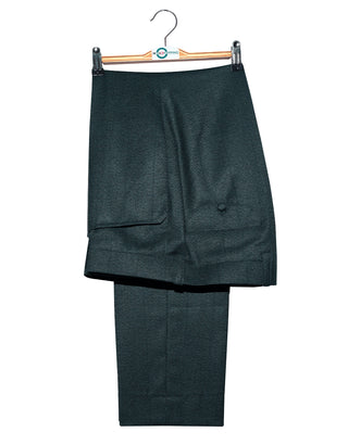 Green Glen Plaid Check Suit Trouser Side