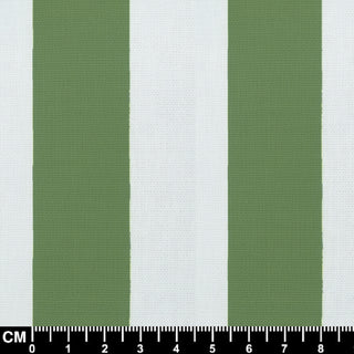 Green and White Striped Fabric
