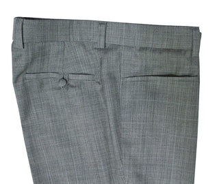 Grey Glen Paid Check 3 Piece Suit Trouser1