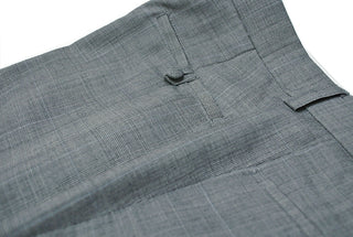 Grey Glen Paid Check 3 Piece Suit Trouser2