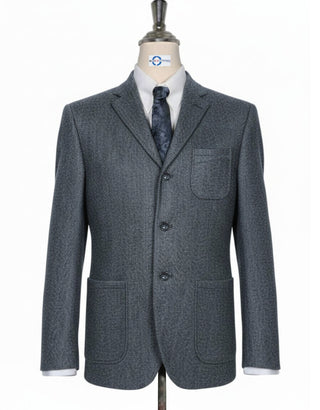 Grey Tweed Jacket 