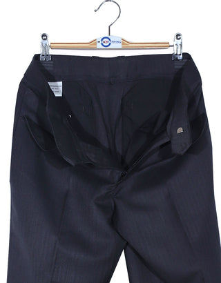 Charcoal Grey Herringbone 4 Button Suit