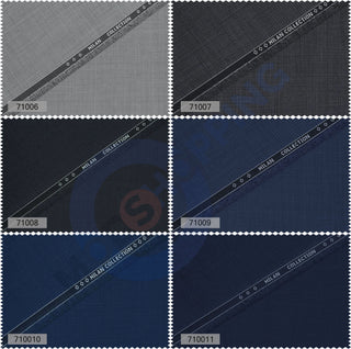 Custom 2 Piece Suit - MILAN Super Fine Luxury Wool Suitings