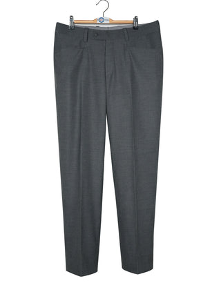 3 Piece Suit - 60 Style Medium Grey Black Velvet Suit