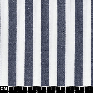 White and Navy Blue Fabric 863 SF2510 COL 21