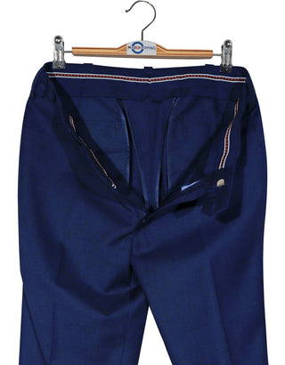 Blue Luxury Wool Suit