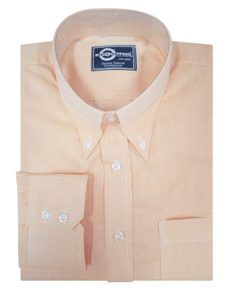 Orange Small Houndstooth Shirt 01