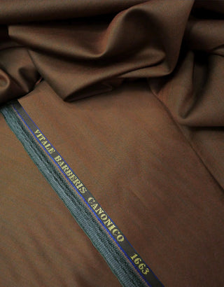 Orange and Olive Green Two Tone Fabric 02