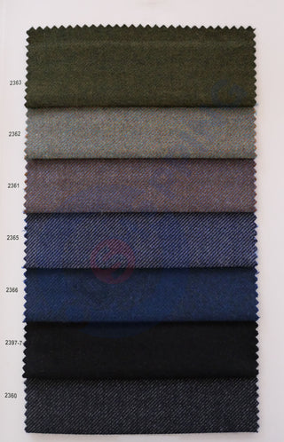 Bespoke 2 Piece Plain Color Tweed Suit
