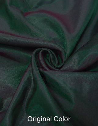 Red and Olive Green Two Tone Fabric