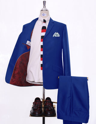 Tonic Suit | 60s Mod Tailored Royal Blue Tonic Suit