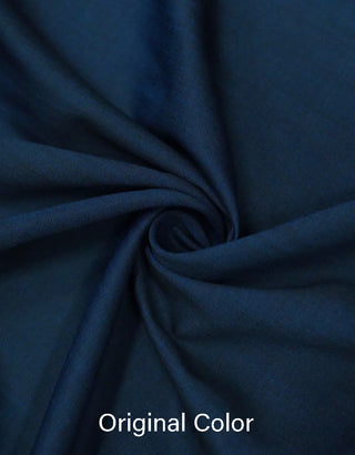 Royal Blue and Black Two Tone Fabric Color