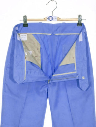 60s Mod Style Sky Blue Sta-Press Trouser
