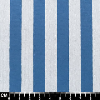 Blue and White Stripe Fabric
