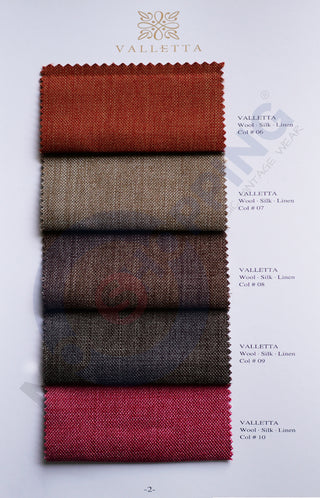 Custom 3 Piece Suit -  Valletta Fabric Collection 3 Piece Suit
