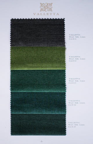Custom 3 Piece Suit -  Valletta Fabric Collection 3 Piece Suit