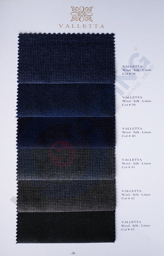 Custom 3 Piece Suit -  Valletta Fabric Collection 3 Piece Suit