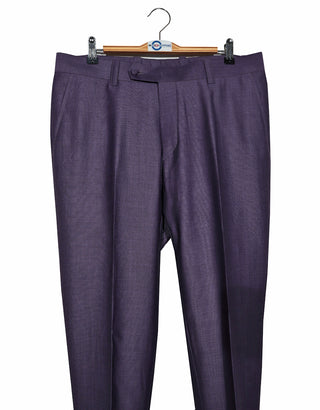 Violet and Black Two Tone Suit