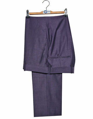 Violet and Black Two Tone Suit