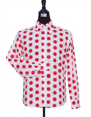 Red and White Polka Dot Shirt