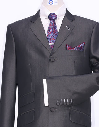 Golden Grey Tonic Suit Jacket Size 38R Trouser 32/32
