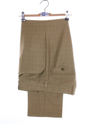 Mod Suit - Brown Prince of Wales Check Suit