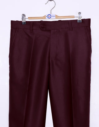 Tonic Suit | Mod Fashion Burgundy Tonic Suit
