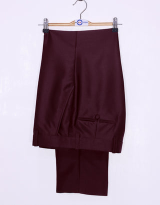 Tonic Suit | Mod Fashion Burgundy Tonic Suit