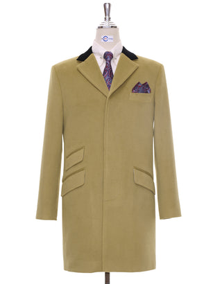 Camel Winter Long Overcoat