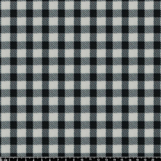 Long Suit | Black and White Gingham Check Suit