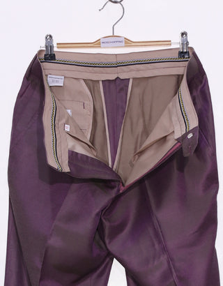 Grape and Yellow Two Tone Trouser
