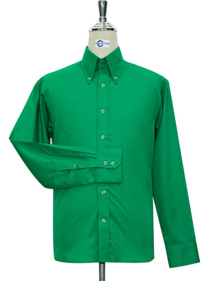 Green Button Down Collar Shirt