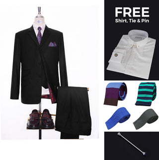 Suit Deals | Buy 1 Black Suit Get Free 3 Products