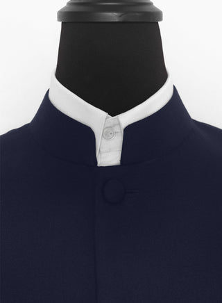 Nehru Collar Suit | Dark Navy Blue Nehru Suit