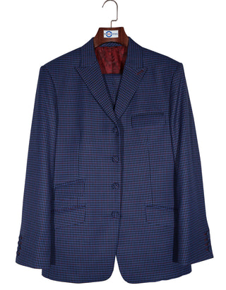 4 Button Suit - Navy Blue Goldhawk Suit