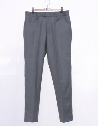 60s Mod Fashion Grey Peak Lapel Suit