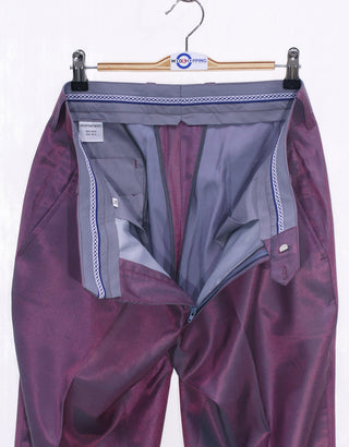 Purple and Sky Two Tone Trouser