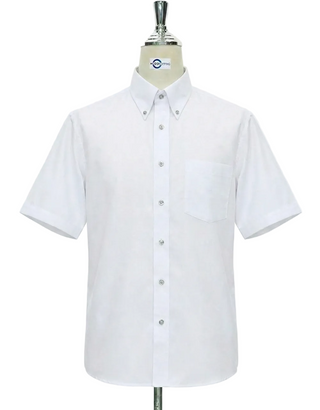 Short Sleeve Shirt | 60S Mod Style White Color Shirt For Man
