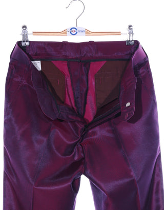 Men’s Mod Fashion Tonic Suit – Burgundy Wine Tailored Fit