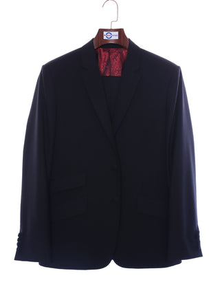 Two Button Suit - Black Suit - Modshopping Clothing