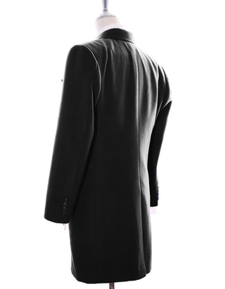 Black Wool Winter Long Coat - Modshopping Clothing